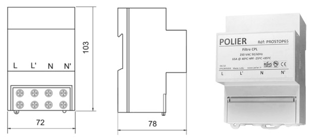 dimensions cpl polier