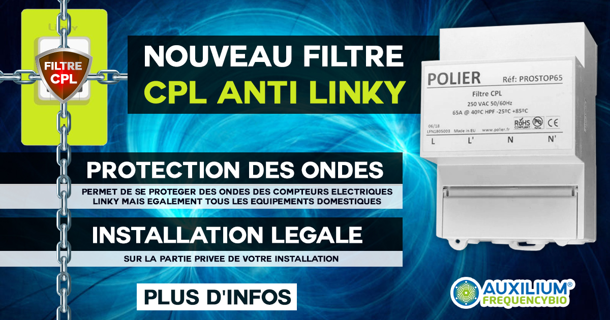 Nouveau Filtre CPL LINKY Anti Ondes